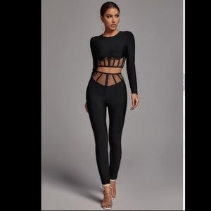 *Brand New WT/SOLD OUT online* Bandage Mesh Pam Set - so sexy & super slimming.